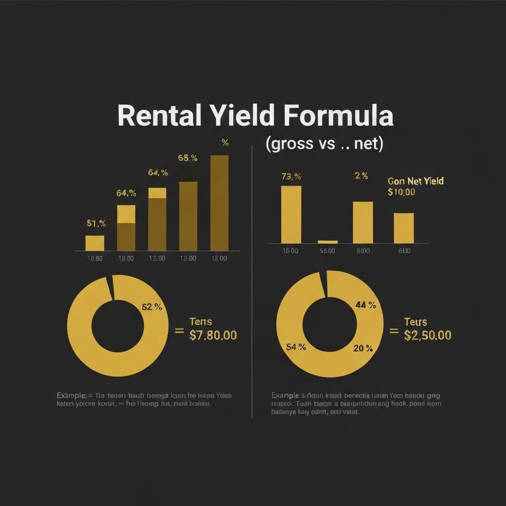How to Calculate Rental Yield (2025): Gross vs Net with Indonesia Examples